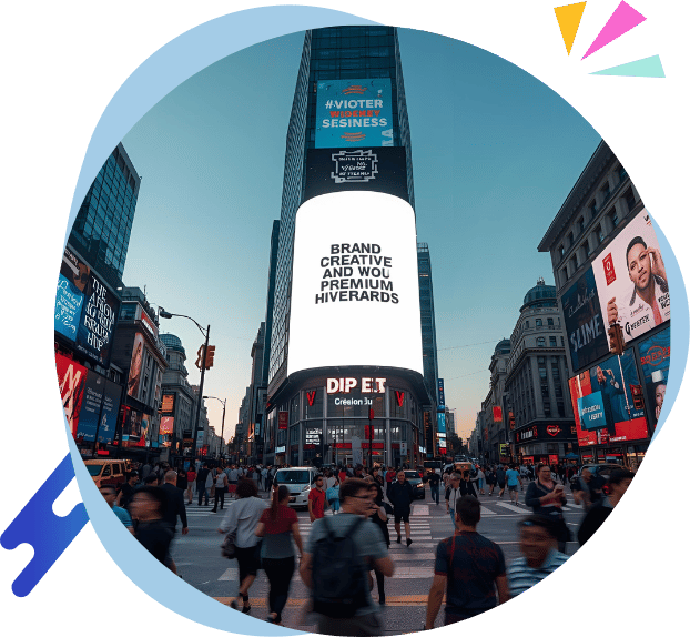 digital billboard in ahmedabad image